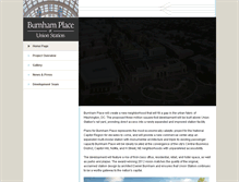 Tablet Screenshot of burnhamplace.com
